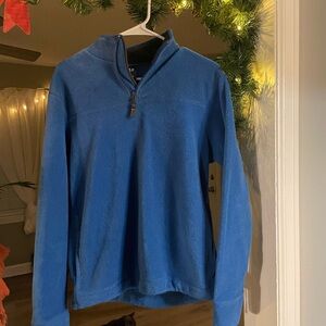 GAP Men's Zip-Up Sweater in Blue